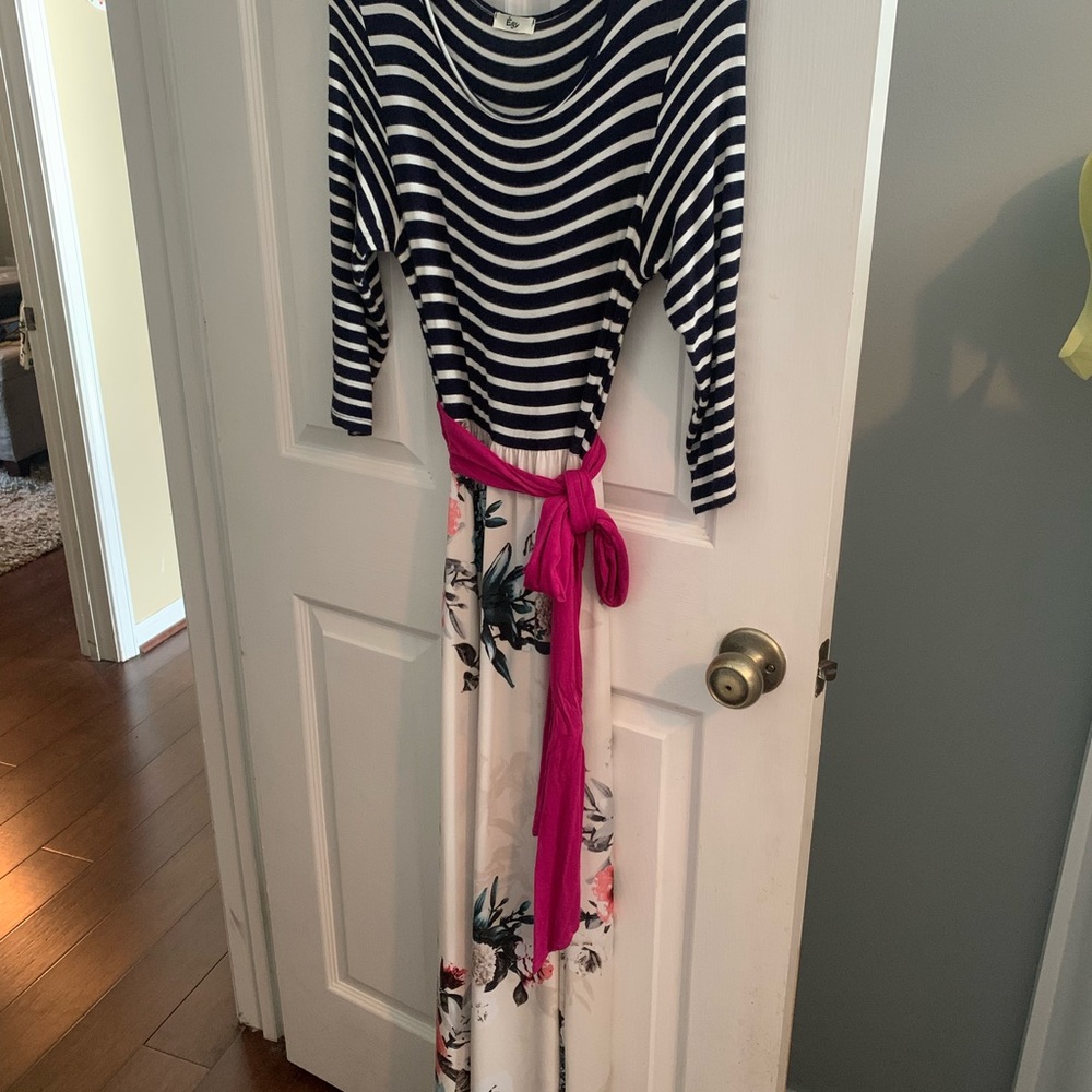 Egy patterned long maxi dress